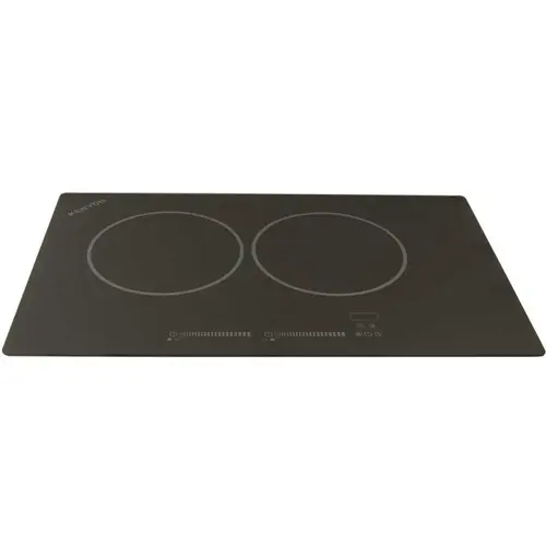 Bridge 23 in. Smooth Top Induction Cooktop in Black with 2-Element Including Bridge Burner