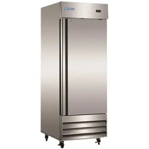 23 cu. ft. Single Door Commercial Upright Reach-In Freezer in Stainless Steel