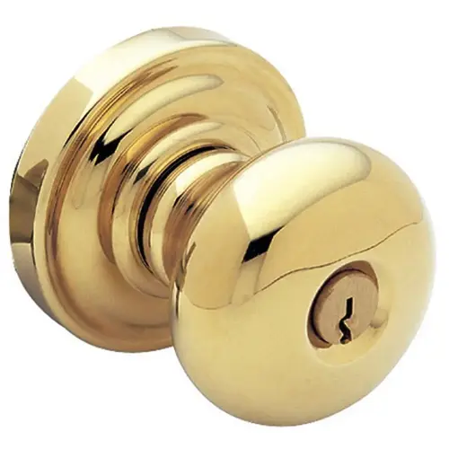 5205 Classic Knob Emergency Egress Keyed Entry Lifetime Brass Finish 5205 Classic Knob Emergency Egress Keyed Entry Lifetime Brass Finish