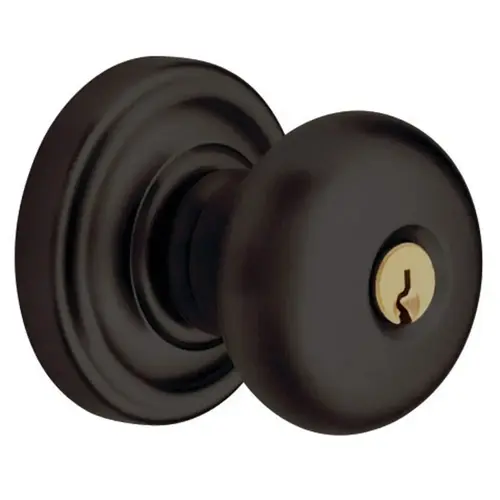 Estate Classic Knob w/Classic Rose Oil Rubbed Bronze Estate Classic Knob w/Classic Rose Oil Rubbed Bronze