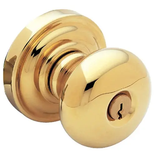 5206 Thick Door Classic Knob Emergency Egress Keyed Entry Unlacquered Brass Finish 5206 Thick Door Classic Knob Emergency Egress Keyed Entry Unlacquered Brass Finish