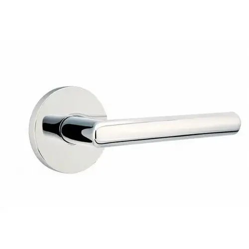 Stuttgart Lever Left Hand Privacy With Disk Rose Bright Chrome Finish Stuttgart Lever Left Hand Privacy With Disk Rose Bright Chrome Finish