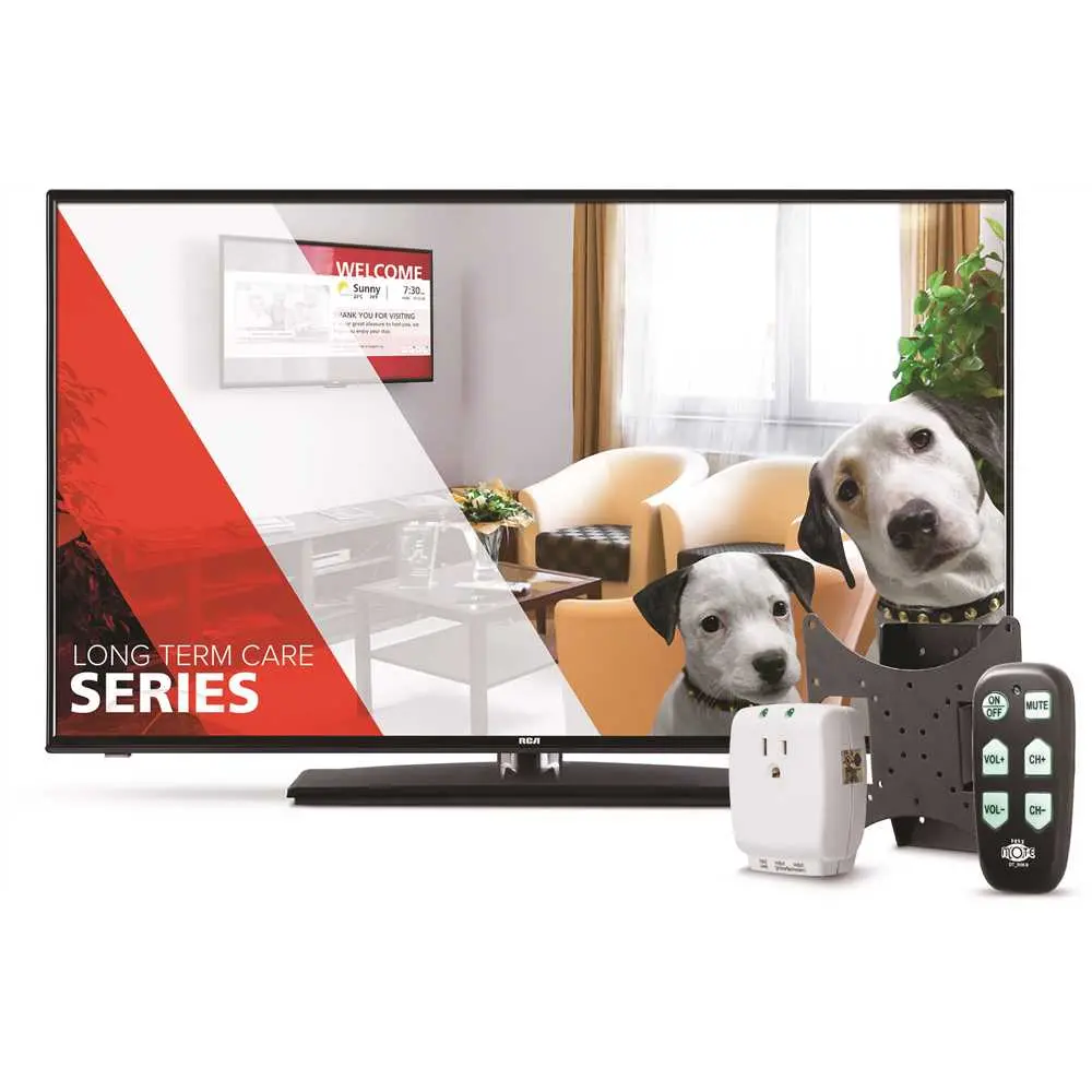 RCA 32 in. Class LED 720p 60Hz HDTV Long Term Care (Package Bed-2) 32INTLTCPKG-B2 RCA 32 in. Class LED 720p 60Hz HDTV Long Term Care (Package Bed-2) 32INTLTCPKG-B2