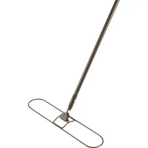 Skilcrafta Dust Mop Frame And Handle, Black, 5" X 24"