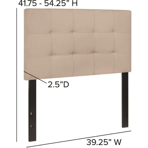 Twin Beige Headboard Twin Beige Headboard