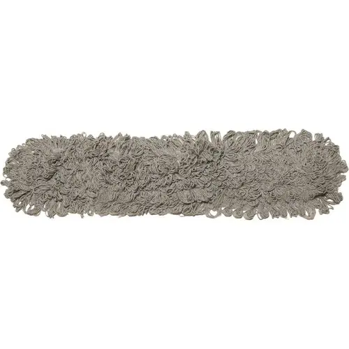 Inhibitor Dust Mop Head, Looped-End, 5"x36", Green - pack of 12