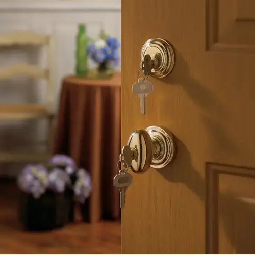 5225 Egg Knob Emergency Egress Keyed Entry Unlacquered Brass Finish 5225 Egg Knob Emergency Egress Keyed Entry Unlacquered Brass Finish