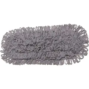 ALPHAPOINTE 7920-01-512-1399 Inhibitor Dust Mop Head, Looped-End, 5" X 18", Blue - pack of 12