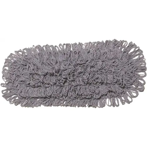 Inhibitor Dust Mop Head, Looped-End, 5" X 18", Blue - pack of 12 Inhibitor Dust Mop Head, Looped-End, 5" X 18", Blue - pack of 12