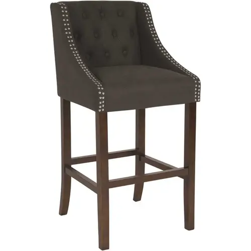 28 in. Charcoal Fabric Bar Stool Color/Finish Family 28 in. Charcoal Fabric Bar Stool Color/Finish Family