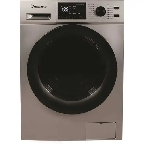 2.7 cu. ft. All-in-One Washer and Dryer Combo in Silver 2.7 cu. ft. All-in-One Washer and Dryer Combo in Silver