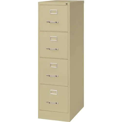 2500 Series Putty 25 in. Deep 4-Drawer Letter Width Decorative Vertical File Cabinet 2500 Series Putty 25 in. Deep 4-Drawer Letter Width Decorative Vertical File Cabinet