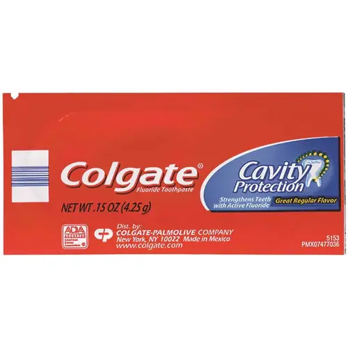 Toothpaste Single Use Sachet White 15 oz - pack of 1000