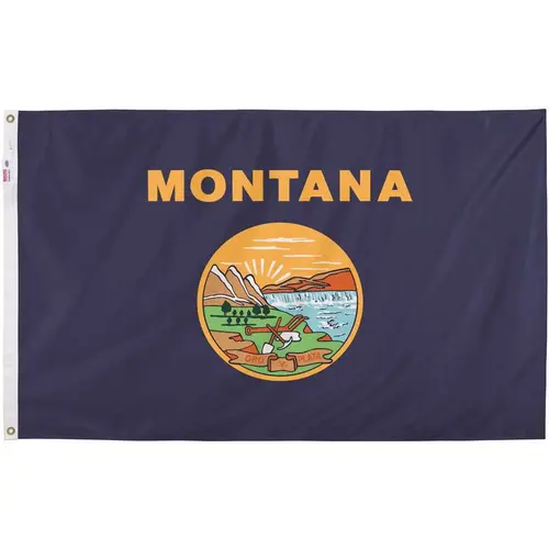 3 ft. x 5 ft. Nylon Montana State Flag 3 ft. x 5 ft. Nylon Montana State Flag