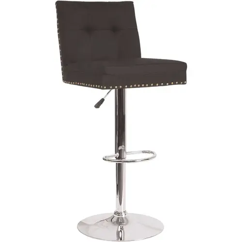 34 in. Black Fabric Bar Stool Color/Finish Family 34 in. Black Fabric Bar Stool Color/Finish Family