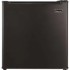 Magic Chef MCAR170BE 1.7 cu. ft. Mini Fridge in Black with Freezerless Design