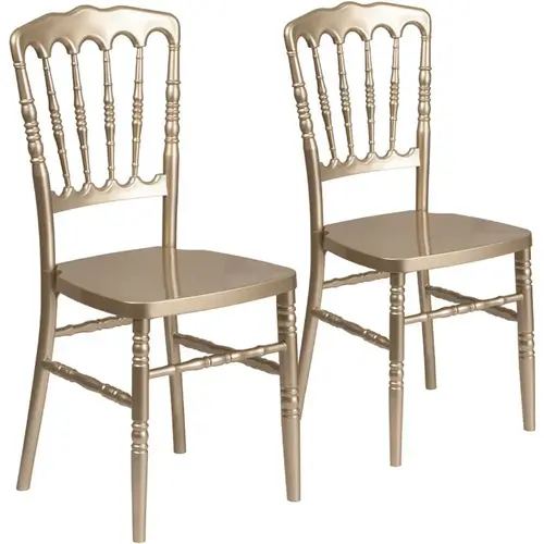 Gold Resin Napoleon Chiavari Chairs Gold Resin Napoleon Chiavari Chairs