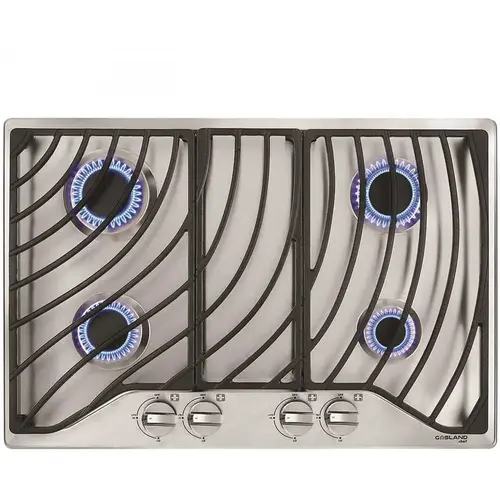 30 in. Built-In Gas Cooktop in Stainless Steel with 4-Burner including Gas Hob Drop-In Gas Cooker NG/LPG Convertible 30 in. Built-In Gas Cooktop in Stainless Steel with 4-Burner including Gas Hob Drop-In Gas Cooker NG/LPG Convertible