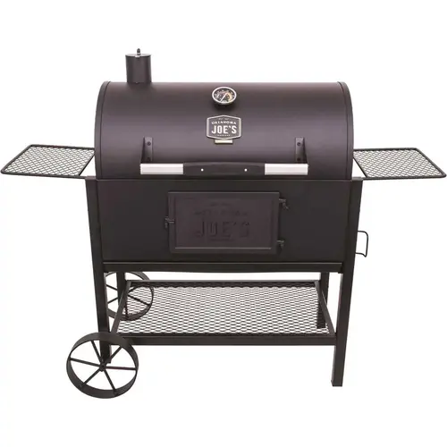 Judge Charcoal Smoker Grill in Black with 540 sq. in. Cooking Space Judge Charcoal Smoker Grill in Black with 540 sq. in. Cooking Space