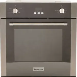 Magic Chef MCSWOE24S 24 in. 2.2 cu. ft. Single Electric Wall Oven with Convection in Stainless Steel