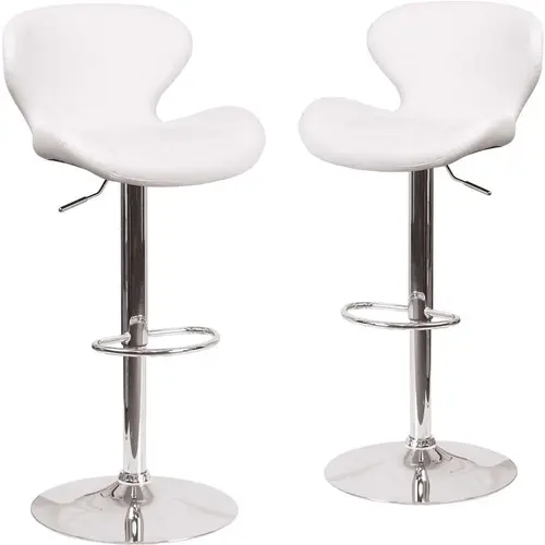 33 in. White Vinyl Bar stool Color/Finish Family 33 in. White Vinyl Bar stool Color/Finish Family