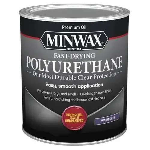 Polyurethane Finish, Satin, 1-QT.
