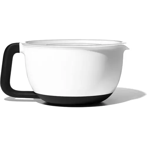 Mixing Bowl Good Grips 4 qt Plastic White 1 pc White