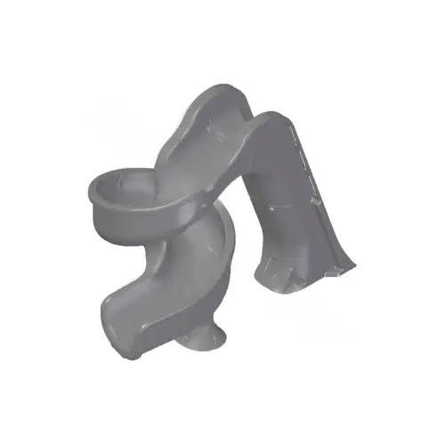 78? Gray 360 Degree Tsunami Pool Slide With Enclosed Ladder And Led Lighting 78? Gray 360 Degree Tsunami Pool Slide With Enclosed Ladder And Led Lighting