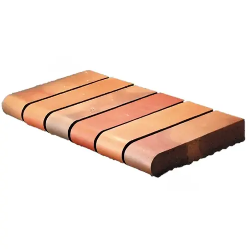2 1/4" X 3 5/8" X 7 5/8" Autumn Leaves Brick Coping 2 1/4" X 3 5/8" X 7 5/8" Autumn Leaves Brick Coping