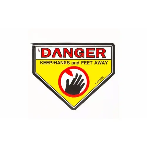 Exmark Danger Label