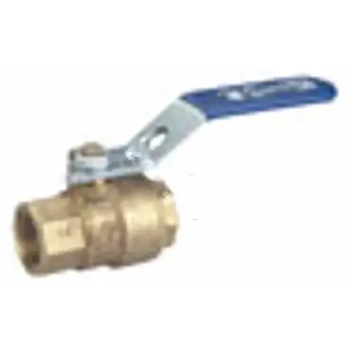 T580a 3/4" Threaded Ball Valve Lever Handle Brass T580a 3/4" Threaded Ball Valve Lever Handle Brass