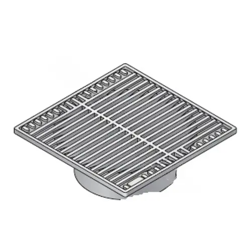 Nds 8" Square Grate Snd