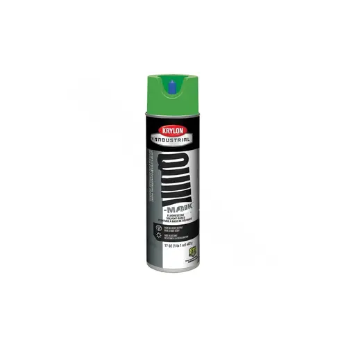 Quick-mark Fluorescent Solvent Based Survey Marking Paint Green