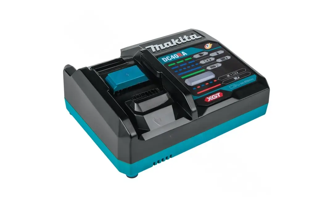 Makita XGT Rapid Optimum Charger 40 V Input 2.5 4 5 Ah 28 45 50 min Charge DC40RA