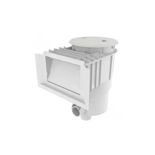 Quikskim Venturi White Skimmer, No Ring Or Lid