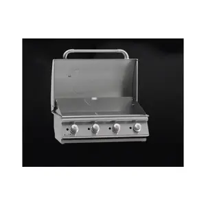 Bull Outdoor Products 92009 30" Natural Gas 4 Burner Professional Drop In Griddle 60k Btu
