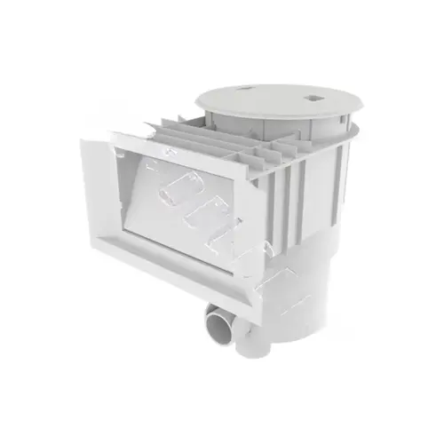 Quikskim Ultra Complete With Protecta - Gray Body And Gray Ring Lid Quikskim Ultra Complete With Protecta - Gray Body And Gray Ring Lid