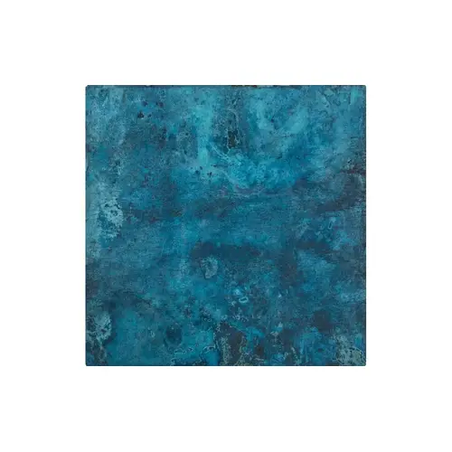 6" X 6" Key West Cool Waves Bullnose Pool Tile Blue 6" X 6" Key West Cool Waves Bullnose Pool Tile Blue