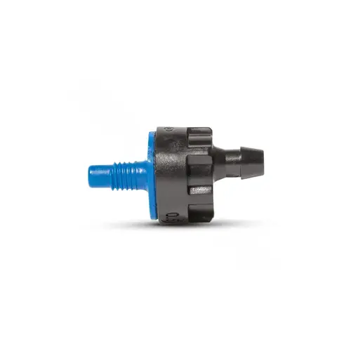 Blue Xeri-bug Drip Emitter With Check Valve 10-32 Threaded 0.5 Gph 25 Per Bag Blue Xeri-bug Drip Emitter With Check Valve 10-32 Threaded 0.5 Gph 25 Per Bag