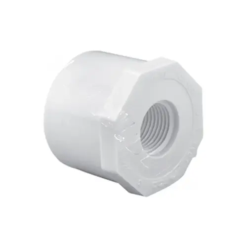 2" X 1" Sch 40 Pvc Spigot X Fpt Reducer Bushing 2" X 1" Sch 40 Pvc Spigot X Fpt Reducer Bushing