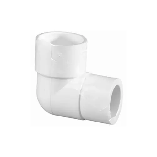 2" X 1-1/2" Slip X Slip Sch 40 Pvc 90 Degree Reducing Elbow 2" X 1-1/2" Slip X Slip Sch 40 Pvc 90 Degree Reducing Elbow