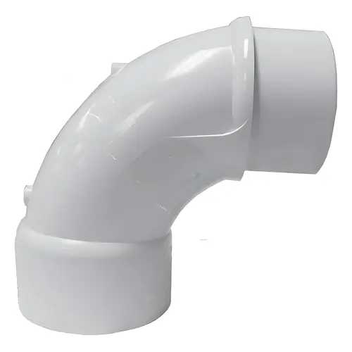 2" X 2" Spigot X Slip Sch40 Pvc 90 Degree Street Sweep Elbow White 2" X 2" Spigot X Slip Sch40 Pvc 90 Degree Street Sweep Elbow White