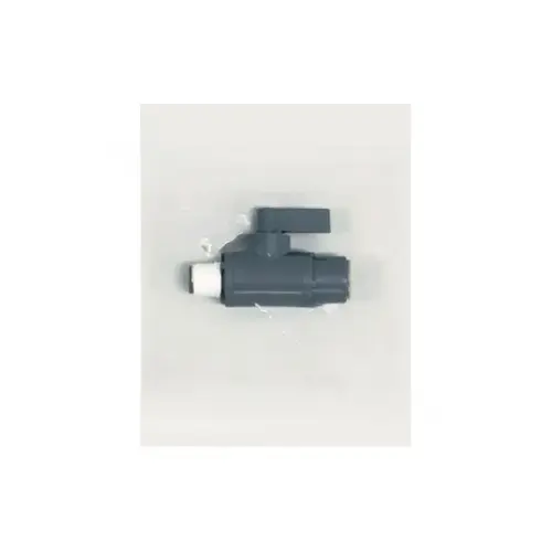 Gray 2-way Valve For Flow Cell Connections Gray 2-way Valve For Flow Cell Connections