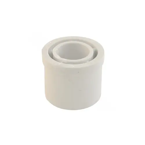 1-1/2" X 3/4" Sch 40 Pvc Spigot X Slip Reducer Bushing 1-1/2" X 3/4" Sch 40 Pvc Spigot X Slip Reducer Bushing