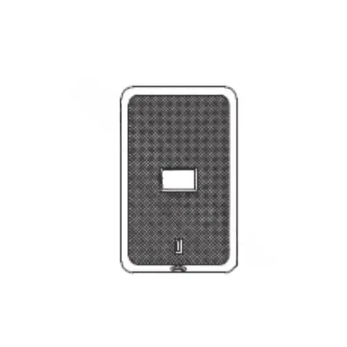 12 X 18 Cast Iron And Concrete Lid For Rectangular Enclosure 12 X 18 Cast Iron And Concrete Lid For Rectangular Enclosure