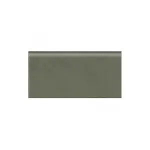 Pera Tile CON-FOREST SBN MATTE 3? X 6? Contemporary Surface Bullnose Forest Green
