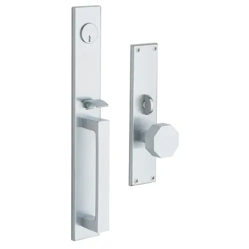 BALD ATLANTA MTSE-ENTRANCE TRIM, Satin Chrome BALD ATLANTA MTSE-ENTRANCE TRIM, Satin Chrome