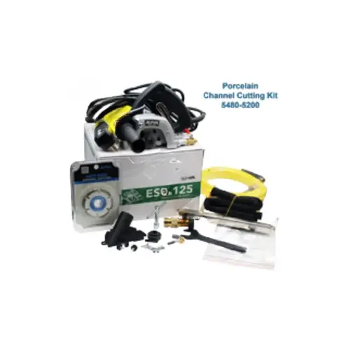 3" Porcelain Channel Cutting Kit 3" Porcelain Channel Cutting Kit