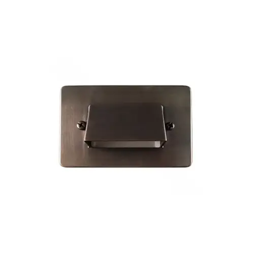 Breakers Brass Integrated Flat Panel Step Light Fixture 2700k Breakers Brass Integrated Flat Panel Step Light Fixture 2700k