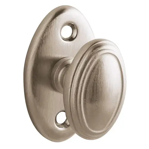 Extended Oval Turn Piece Satin Nickel Finish Extended Oval Turn Piece Satin Nickel Finish